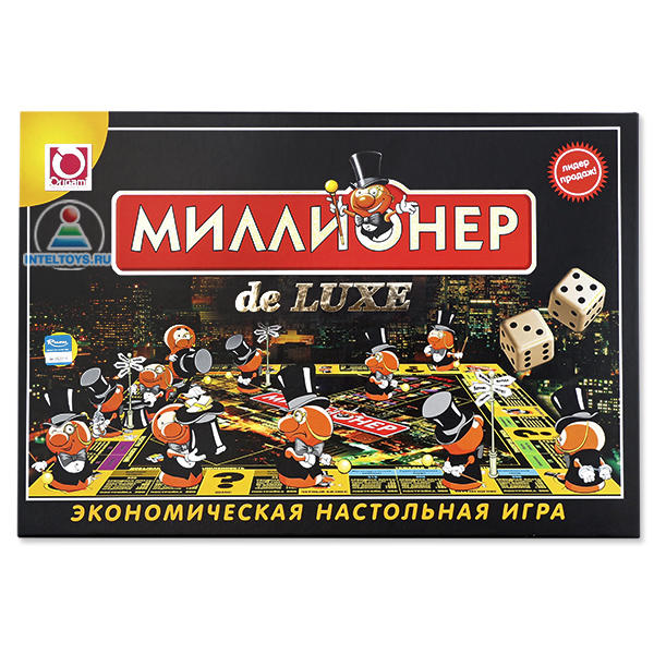 Настольная игра «Миллионер Де люкс».