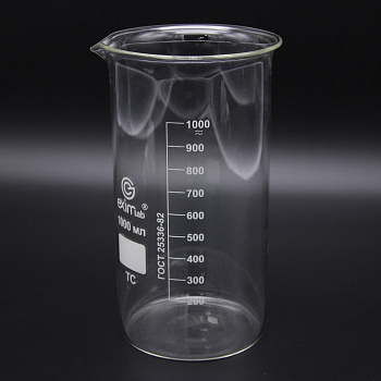 Стакан с делениями  В-1-1000.